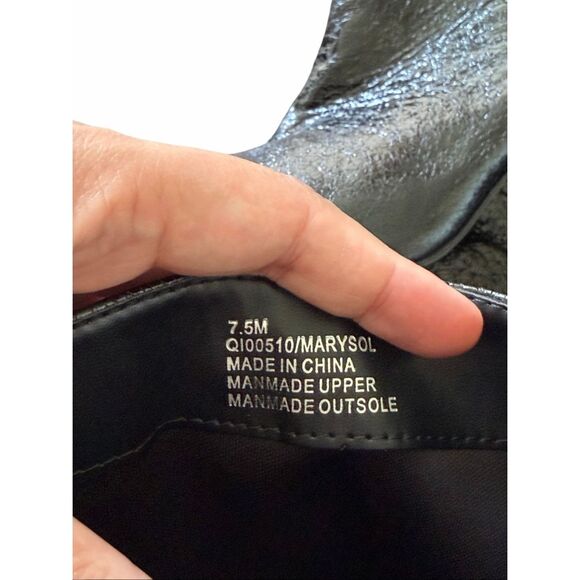 MIA Tall Boots Size 7.5 Side Zip Stiletto Pointed Toe in Black NEW - Picture 6 of 7